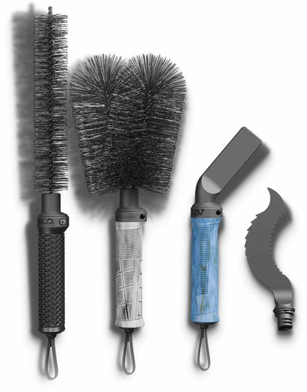 ACID BIKEBRUSH SET BLACK/ANYTHING