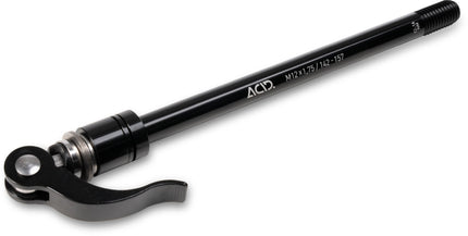 ACID THRU AXLE M12X1.75 142-157 MM FOR BIKE TRAILER BLACK