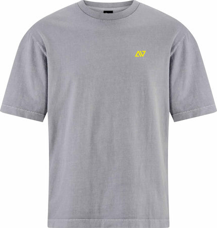 ACID ORGANIC T-SHIRT GTY FIT WASHED GREY