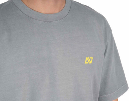 ACID ORGANIC T-SHIRT GTY FIT WASHED GREY