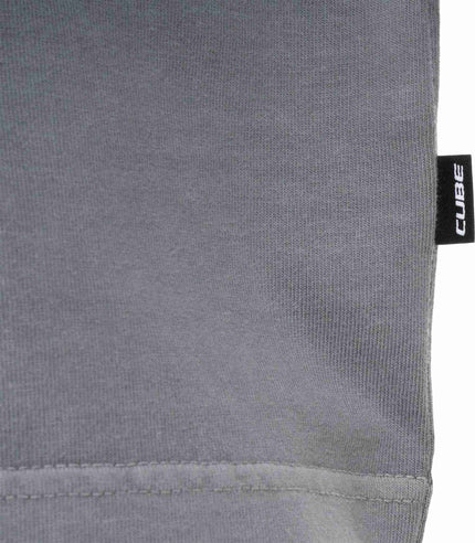 ACID ORGANIC T-SHIRT GTY FIT WASHED GREY