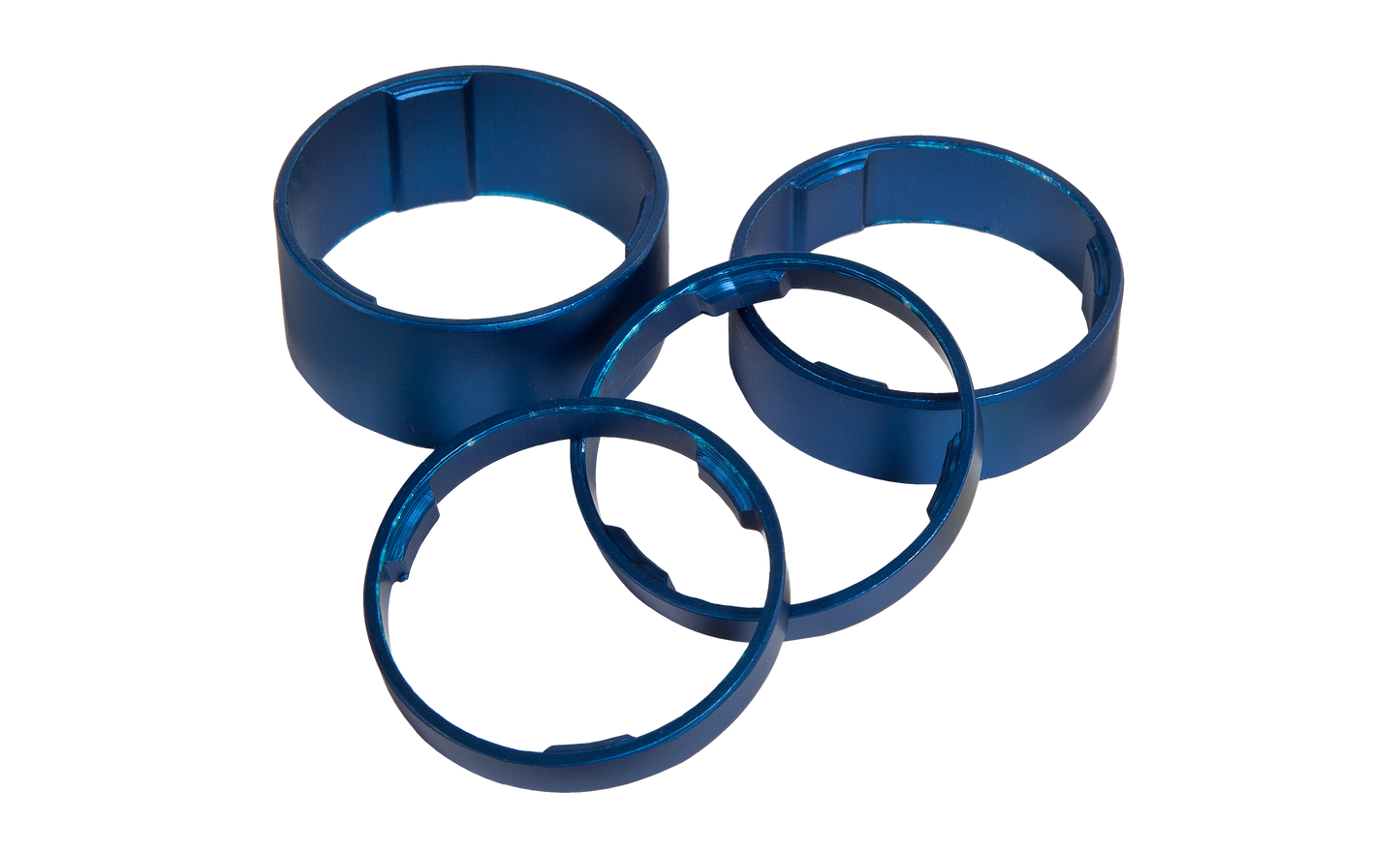 CUBE Headset Spacer Set Blue