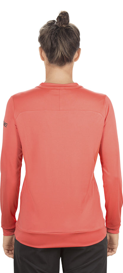 CUBE Am Ws Round-Neck Jersey L/S Coral