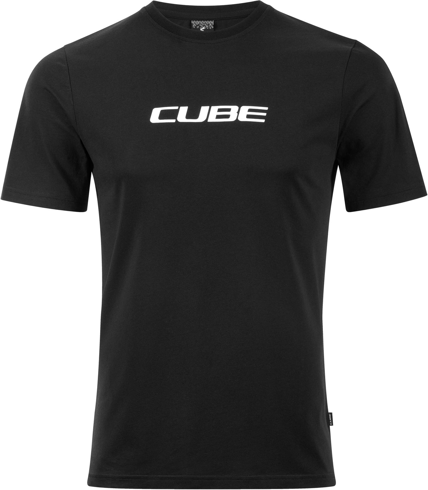 CUBE Organic T-Shirt Classic Logo Black