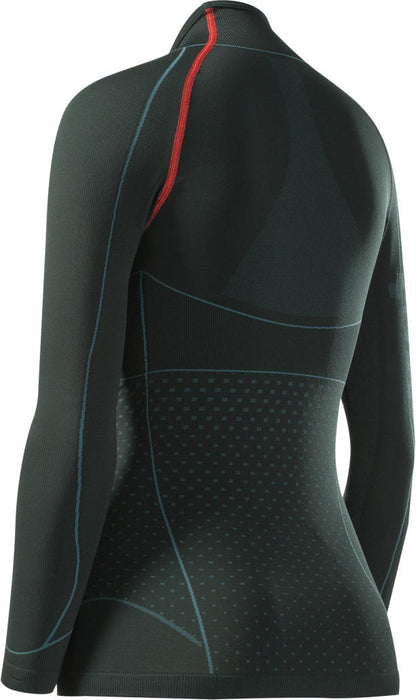 CUBE Wls Baselayer Cold L/S Blackline Blk/Gry/Red