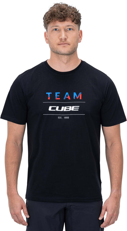 CUBE Organic T-Shirt Team Black