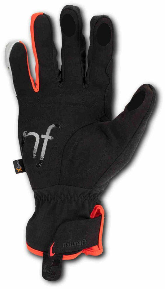 CUBE NATURAL FIT GLOVES X-SHELL L/F BLKLINE S