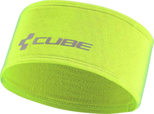 CUBE FUNCTIONAL HEADBAND RACE BE WARM SAFETY NEON