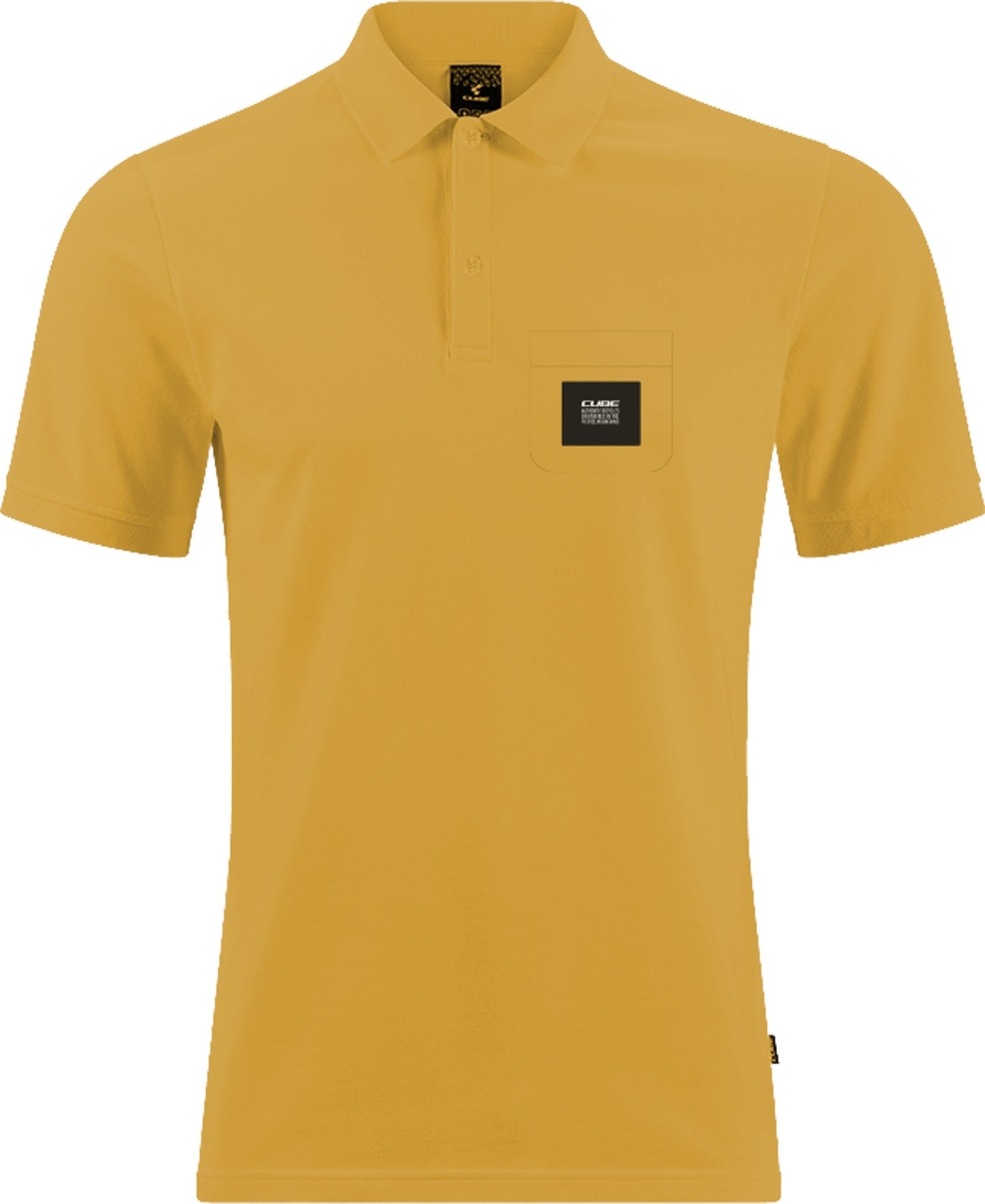 CUBE Organic Polo Shirt Gty Fit Yellow