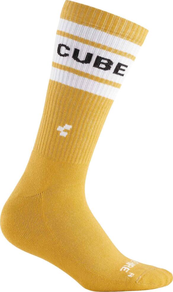 CUBE Socks After Race High Cut Yellow