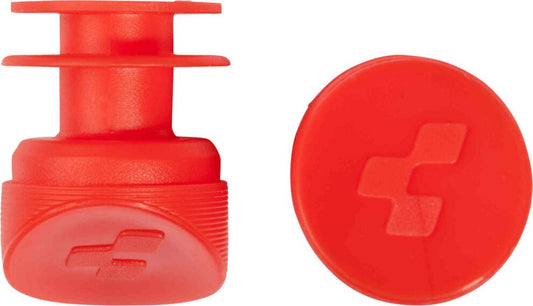 CUBE Bar End Plugs (Pair) Red