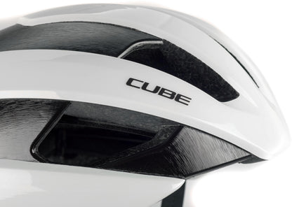 CUBE Helmet Heron White