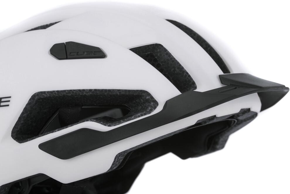 CUBE Helmet Evoy Hybrid White