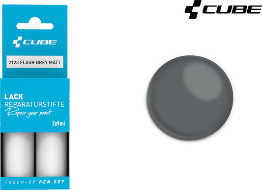 CUBE Touch Up Pen Set Flash Grey Matt 2123