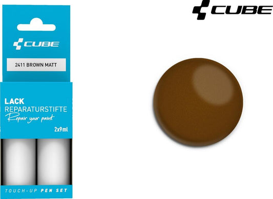 CUBE Touch Up Pen Set Brown Matt 2411