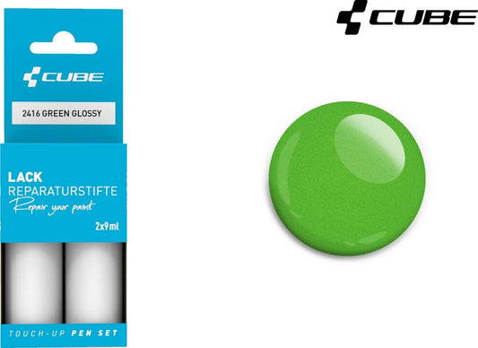CUBE TOUCH UP PEN SET GREEN GLOSSY 2416