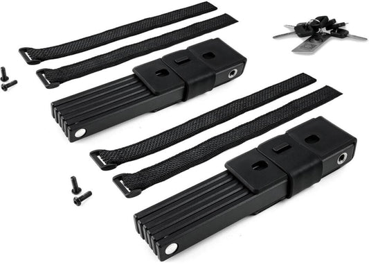 ACID Folding Lock Rigid 100 Pure Twin Pack Black Art1