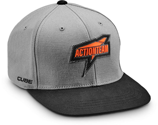 CUBE Junior Freeride Cap X Actionteam Grey/Orange