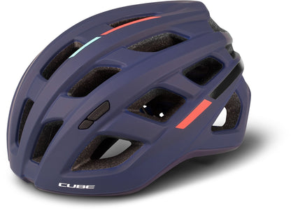 CUBE Helmet Road Race Teamline Blu/Min