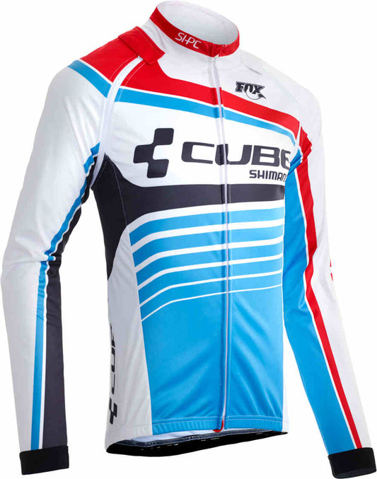 CUBE Teamline Multi-Functional Jacket Whi/Blue/Red