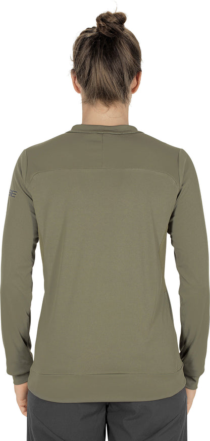 CUBE Am Ws Roundneck Jersey L/S Olive