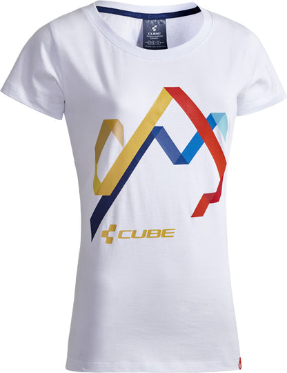 CUBE Wls T-Shirt Hills White
