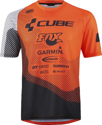 CUBE Edge Round-Neck Jersey S/S X Action Team