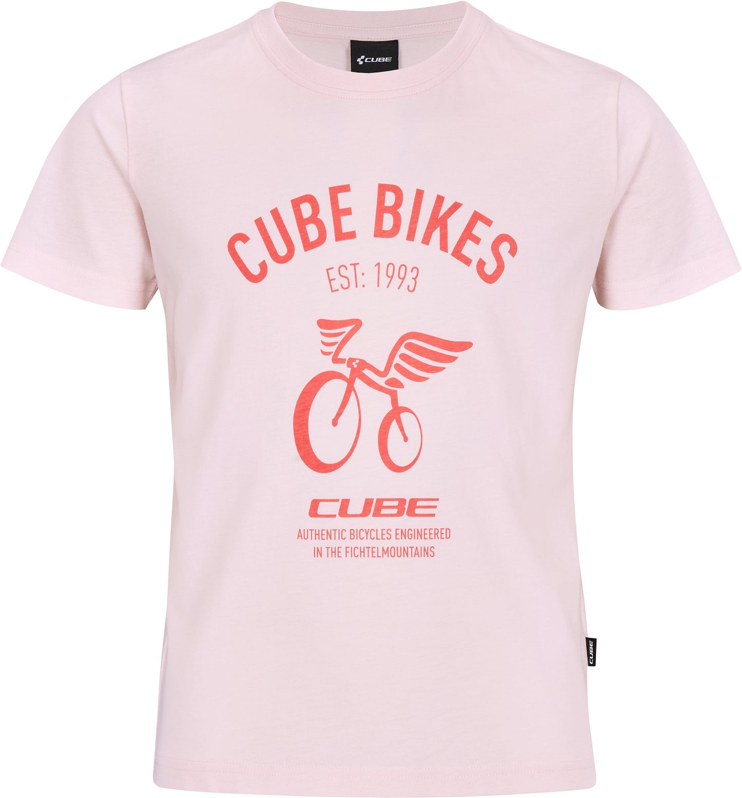 CUBE Junior Organic T-Shirt Wings Rose