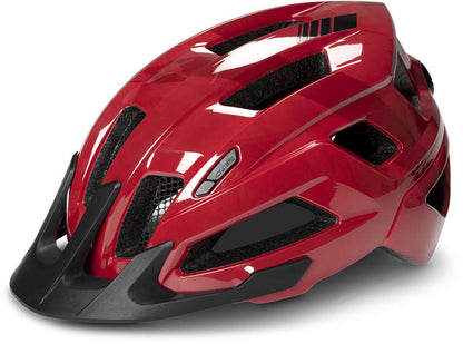 CUBE Helmet Steep Glossy Red