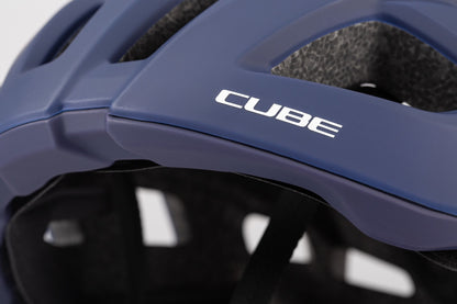 CUBE Helmet Road Race Teamline Blu/Min