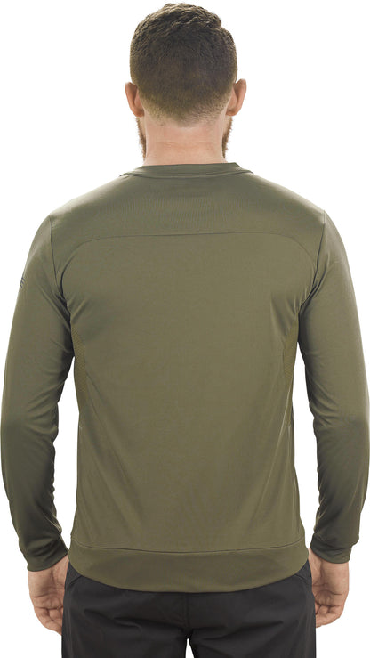 Am Round-Neck Jersey L/S Olive
