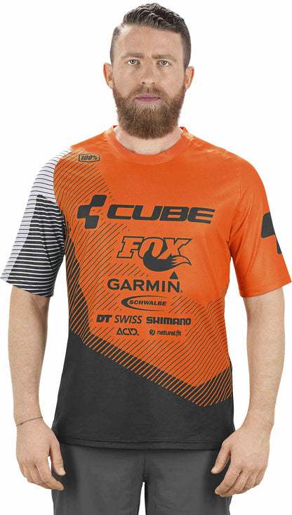 CUBE Edge Round-Neck Jersey S/S X Action Team