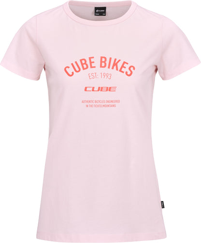 CUBE Organic Ws T-Shirt Brand Rose