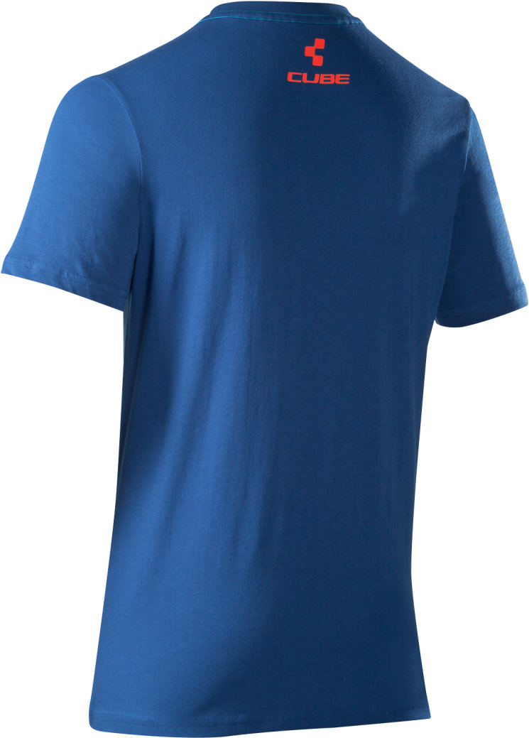 CUBE T-Shirt Fichtelmountains Dark Blue 'N' Red