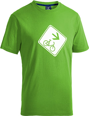 CUBE Junior T-Shirt Sign Green/White